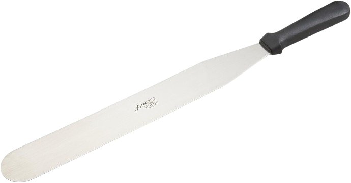Ultra Straight Spatula with 14-Inch Stainless Steel Blade, Plastic Handle